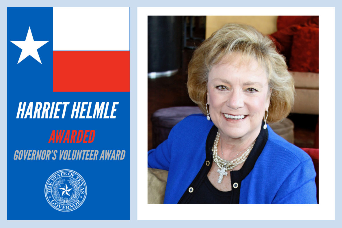 Harriet Helmle Texas Volunteer Award